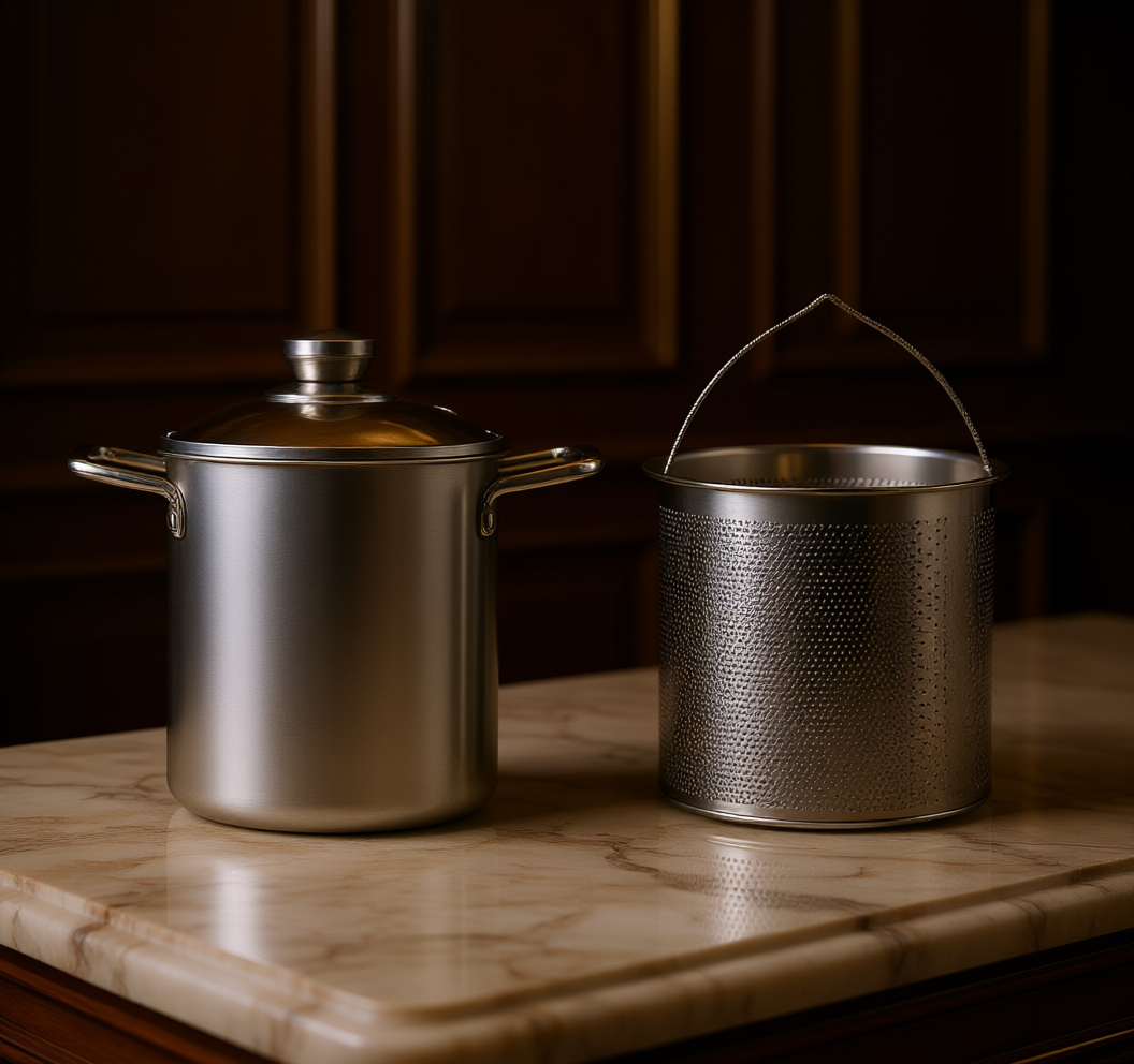 Everlaneo GourmetPro™ – Japanese 3L Stainless Steel Fryer