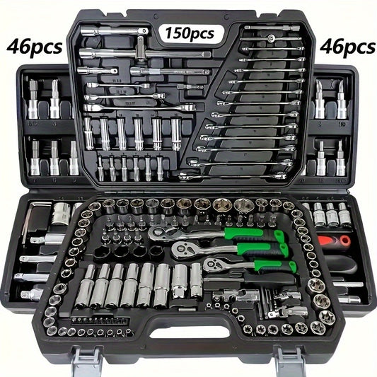 🔧 46-Piece Mechanical Tool Set – Power & Precision at Your Fingertips