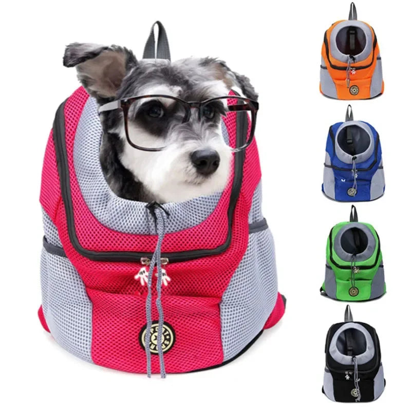 🎒 Mochila de Viagem Portátil para Cães – Conforto, Praticidade e Segurança em Cada Passeio