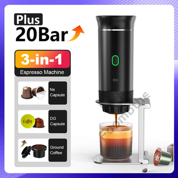 ☕ Portable 3-in-1 Espresso Coffee Machine – Perfect Coffee Anywhere You Go