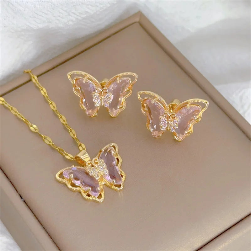 ✨ Ethereal Wings Collection – Luxury Butterfly Jewelry - BUY 1 GET 1