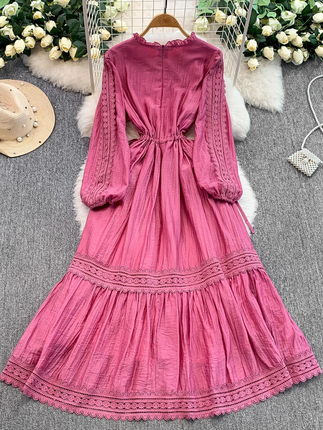 Everlaneo Midi Elegance™ London-Inspired Pleated Midi