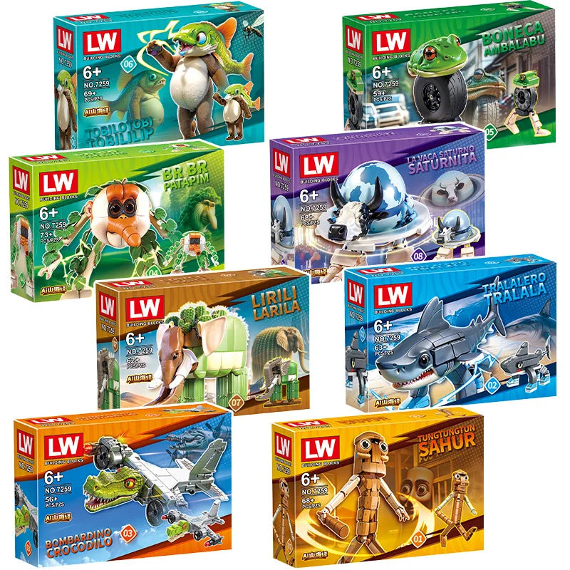 🧩 Everlaneo BrickZoo™ – Surprise, Fun